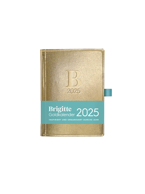 ISBN 4250809653877: DUMONT - Brigitte Goldkalender 2025 Taschenkalender, 10x14cm, der goldene Klassiker von BRIGITTE, Terminkalender mit Zitaten berühmter Personen, extra Telefonregister und Adressteil zum Herausnehmen