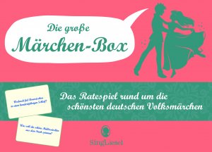 neues Spiel – Annette Röser – Die große Märchen - Box . Das Ratespiel rund um die schönsten deutschen Volksmärchen.