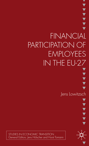 ISBN 9780230224124: Financial Participation of Employees in the EU-27