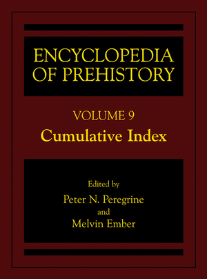 ISBN 9780306462634: Encyclopedia of Prehistory: Volume 9: Cumulative Index