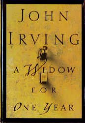 gebrauchtes Buch – John Irving – A Widow For One Year Signed Signiert