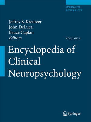 ISBN 9780387799476: Encyclopedia of Clinical Neuropsychology