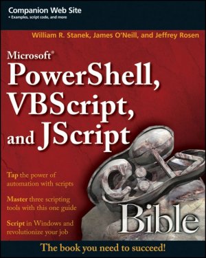 gebrauchtes Buch – Stanek, William R – Microsoft PowerShell, VBScript & JScript Bible