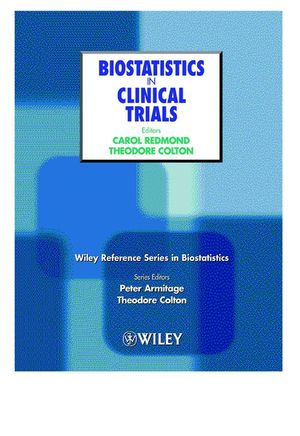 ISBN 9780471822110: Biostatistics in Clinical Trials