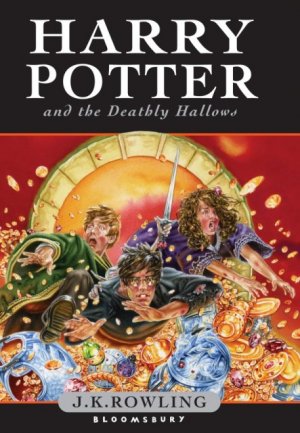 gebrauchtes Buch – Joanne K. Rowling – Harry Potter and the Deathly Hallows (englische Originalausgabe – First edition)