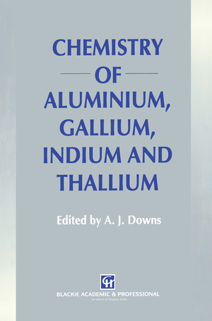 ISBN 9780751401035: Chemistry of Aluminium, Gallium, Indium and Thallium