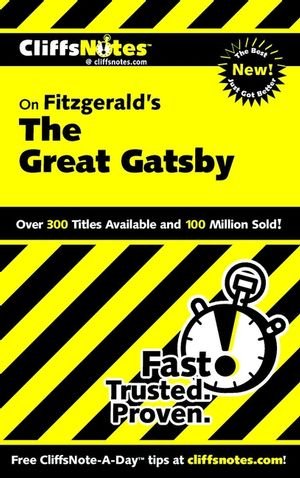 ISBN 9780764586019: CliffsNotes on Fitzgerald's The Great Gatsby