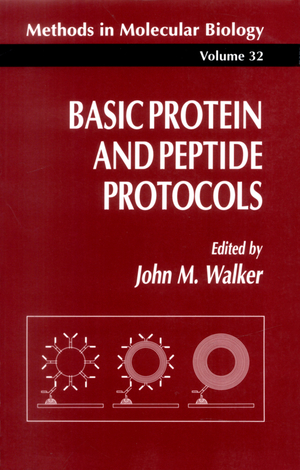 ISBN 9780896032682: Basic Protein and Peptide Protocols