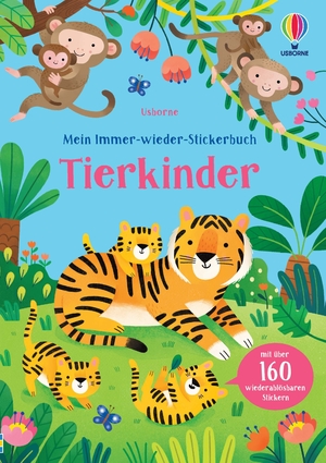 ISBN 9781035702541: Mein Immer-wieder-Stickerbuch: Tierkinder | mit über 160 wiederablösbaren Stickern den Nachwuchs in der Tierwelt entdecken - Stickerheft mit Tierbabys ab 3 Jahren | Taschenbuch | 32 S. | Deutsch