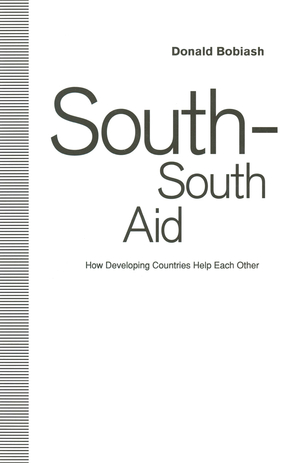 ISBN 9781349116256: South-South Aid