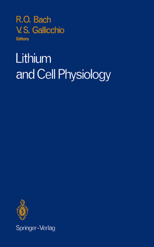 ISBN 9781461279679: Lithium and Cell Physiology