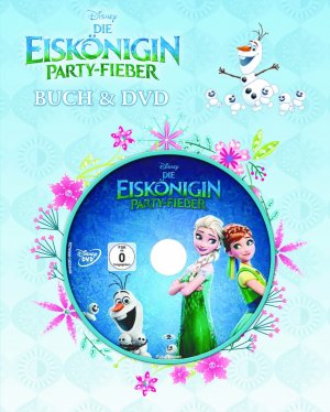 gebrauchtes Buch – Disney – Die Eiskönigin - Party-Fieber - Buch & DVD