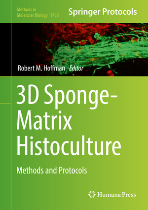 neues Buch – Robert M. Hoffman – 3D Sponge-Matrix Histoculture