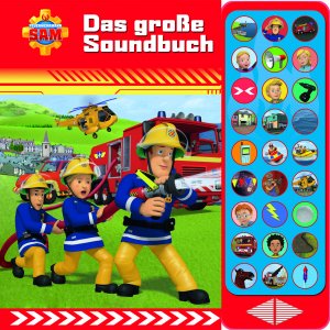 neues Buch – Feuerwehrmann Sam - Das große Soundbuch - 27-Button-Soundbuch mit 24 Seiten für Kinder ab 3 Jahren