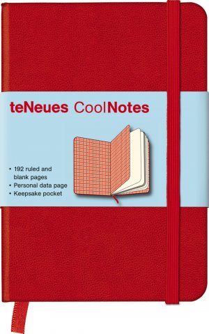 ISBN 9781601607096: CoolNotes Red/Squares Red