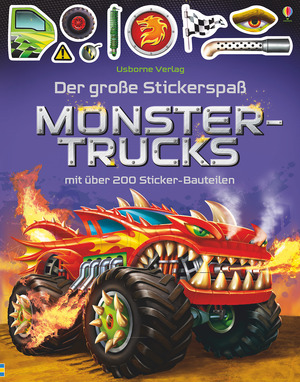 neues Buch – Simon Tudhope – Der große Stickerspaß: Monstertrucks | Simon Tudhope | Taschenbuch | 34 S. | Deutsch | 2018 | Usborne | EAN 9781782327851