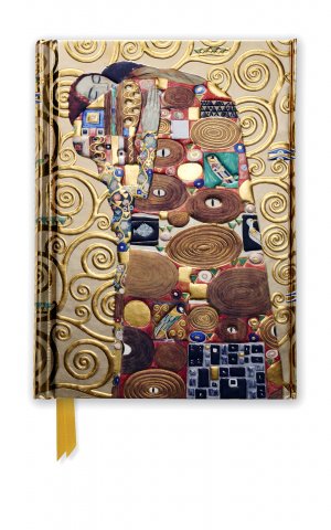 ISBN 9781783616824: Premium Notizbuch DIN A6: Gustav Klimt, Die Erfüllung – Unser hochwertiges, liniertes Blankbook mit festem, künstlerisch geprägtem Einband und Magnetverschluss