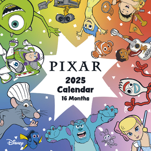 neues Buch – Disney Pixar 2025 30X30 Broschürenkalender