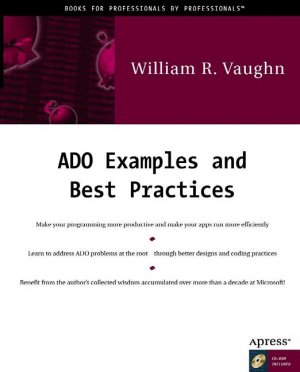 ISBN 9781893115163: ADO Examples and Best Practices