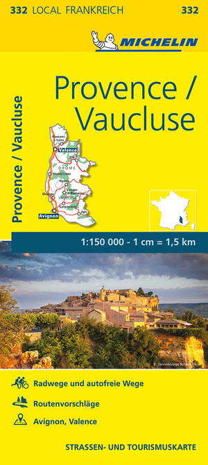 ISBN 9782067210530: Michelin Karte Provence, Vaucluse