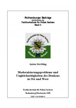 ISBN 9783000048609: Modernisierungsprobleme und Ungleichzeitigkeiten des Denkens in Ost und West