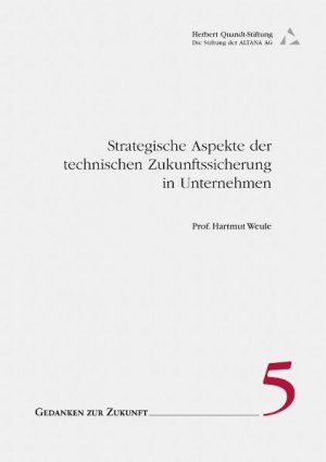 ISBN 9783000088209: Strategische Aspekte technischer Zukunftssicherung im Unternehmen (Gedanken zur Zukunft)