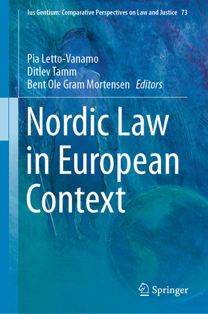 ISBN 9783030030056: Nordic Law in European Context