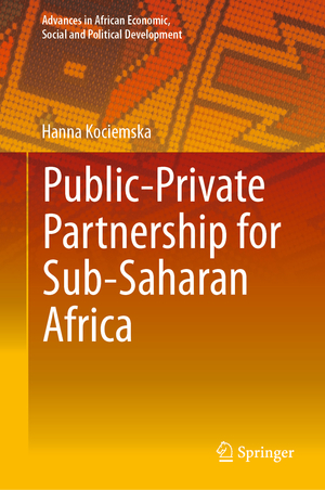 ISBN 9783030147525: Public–Private Partnership for Sub-Saharan Africa