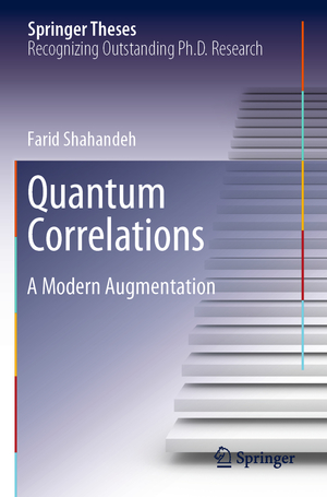 ISBN 9783030241223: Quantum Correlations - A Modern Augmentation