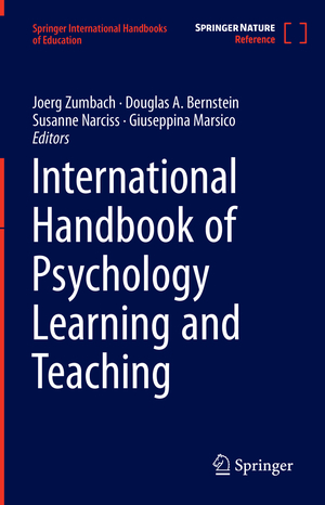 ISBN 9783030287443: International Handbook of Psychology Learning and Teaching