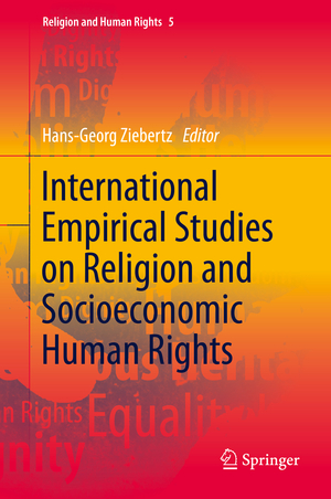 ISBN 9783030309336: International Empirical Studies on Religion and Socioeconomic Human Rights