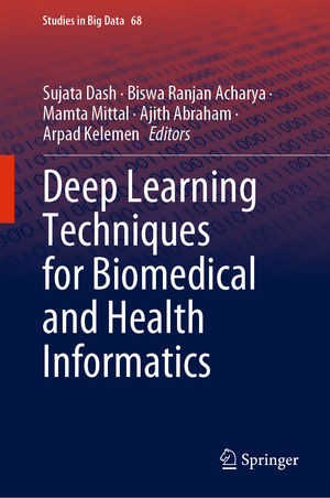 ISBN 9783030339654: Deep Learning Techniques for Biomedical and Health Informatics