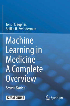 ISBN 9783030339722: Machine Learning in Medicine – A Complete Overview