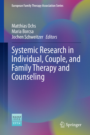 ISBN 9783030365592: Systemic Research in Individual, Couple, and Family Therapy and Counseling