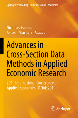 ISBN 9783030382551: Advances in Cross-Section Data Methods in Applied Economic Research