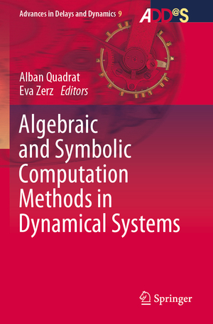 ISBN 9783030383589: Algebraic and Symbolic Computation Methods in Dynamical Systems