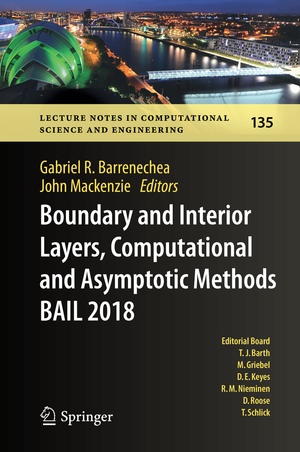 ISBN 9783030417994: Boundary and Interior Layers, Computational and Asymptotic Methods BAIL 2018