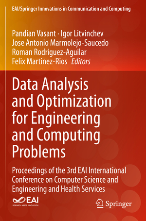 neues Buch – Pandian Vasant – Data Analysis and Optimization for Engineering and Computing Problems