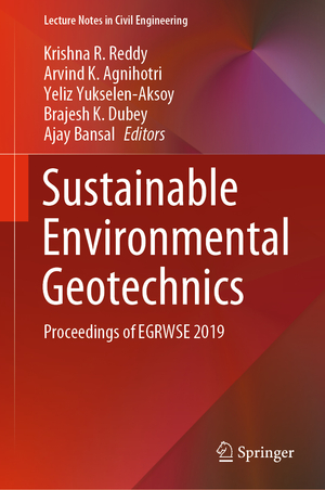 ISBN 9783030513498: Sustainable Environmental Geotechnics – Proceedings of EGRWSE 2019