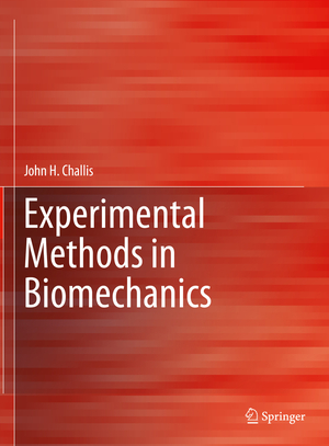 ISBN 9783030522551: Experimental Methods in Biomechanics