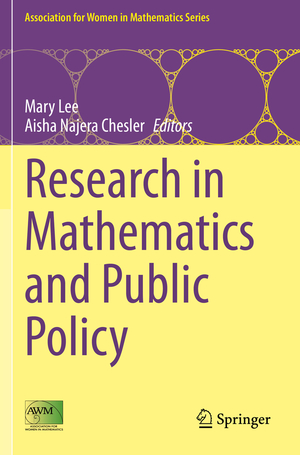 ISBN 9783030587505: Research in Mathematics and Public Policy