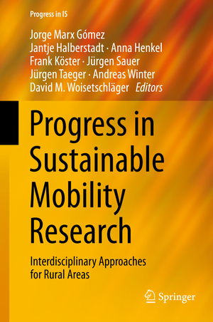 neues Buch – Jorge Marx Gómez – Progress in Sustainable Mobility Research