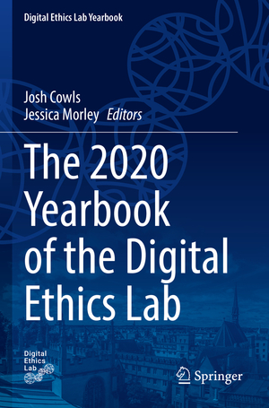 ISBN 9783030800857: The 2020 Yearbook of the Digital Ethics Lab