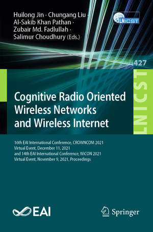 neues Buch – Huilong Jin – Cognitive Radio Oriented Wireless Networks and Wireless Internet