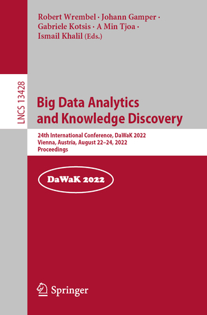 neues Buch – Big Data Analytics and Knowledge Discovery