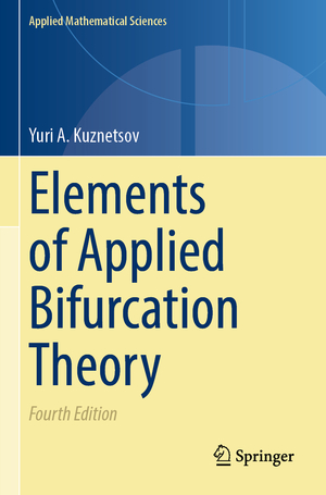 ISBN 9783031220098: Elements of Applied Bifurcation Theory