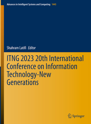 ISBN 9783031283314: ITNG 2023 20th International Conference on Information Technology-New Generations