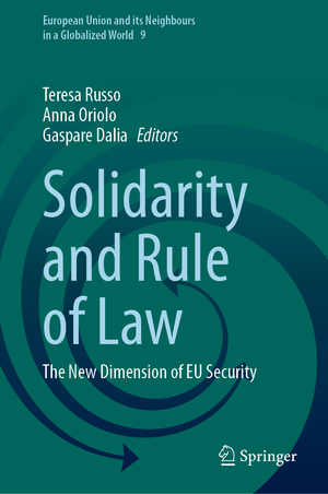 ISBN 9783031292262: Solidarity and Rule of Law – The New Dimension of EU Security