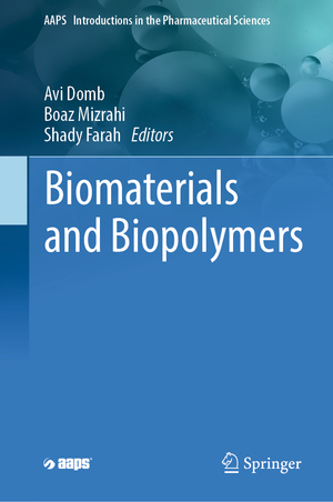 neues Buch – Avi Domb – Biomaterials and Biopolymers