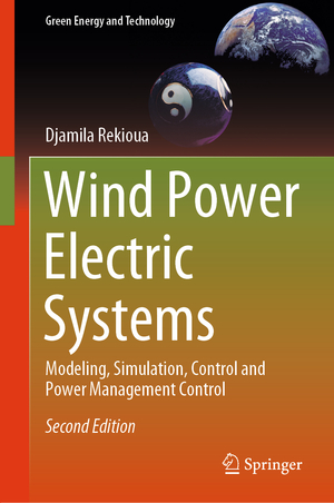 neues Buch – Djamila Rekioua – Wind Power Electric Systems